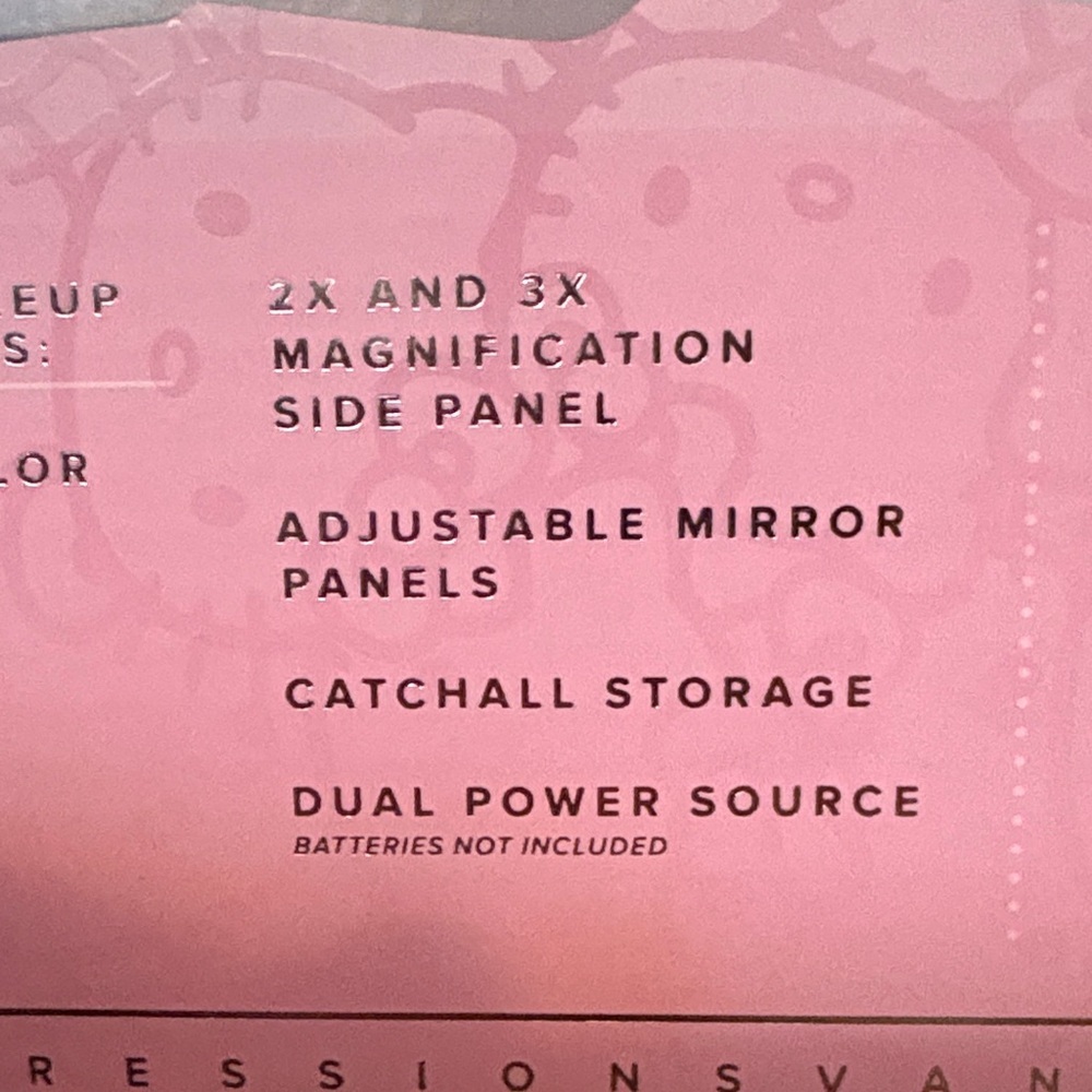 Impressions Vanity Hello Kitty Lighted Makeup Mirrors Bundle New - Picture 10 of 11